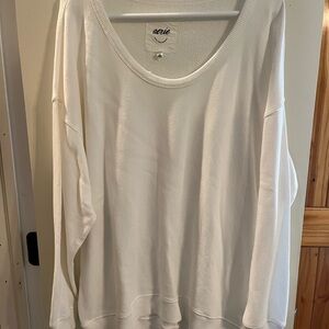 Aerie Women's Classic White Sweatshirt
